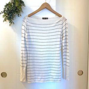 Mexx | Striped Boat Neck Long Sleeve